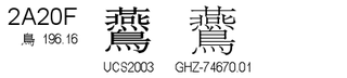 U+2A20F